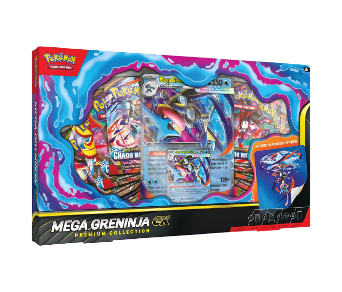 Pokémon TCG Mega Greninja ex Premium Collection